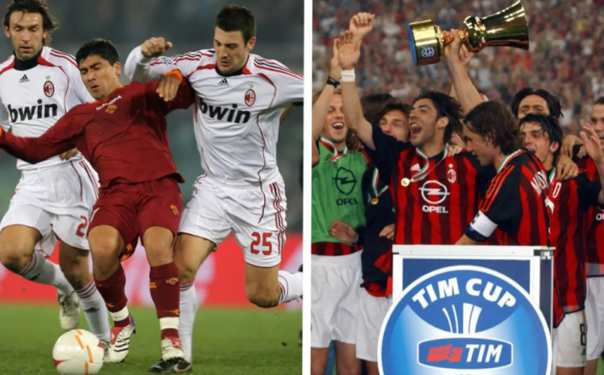 roma vs ac milan timeline